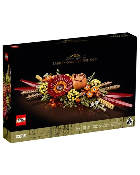 Lego Icons Kuru Çiçek Aranjmanı 10314