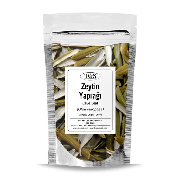 Zeytin Yaprağı 100 gr (1. Kalite) Olea europaea