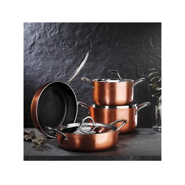 Brioni Copperfield 28 Cm İndüksiyon Tava CPF-106 - 2