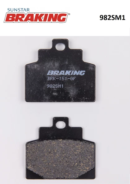 YARI METALİK ÖN FREN BALATASI / PIAGGIO / MP3 LT TOURING BUSINESS / SPORT / 500cc / ÖN İKİ TAKIM KULLANIR / 2014-2015 - 2