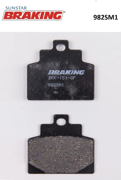 YARI METALİK ÖN FREN BALATASI / PIAGGIO / MP3 LT TOURING BUSINESS / SPORT / 500cc / ÖN İKİ TAKIM KULLANIR / 2014-2015