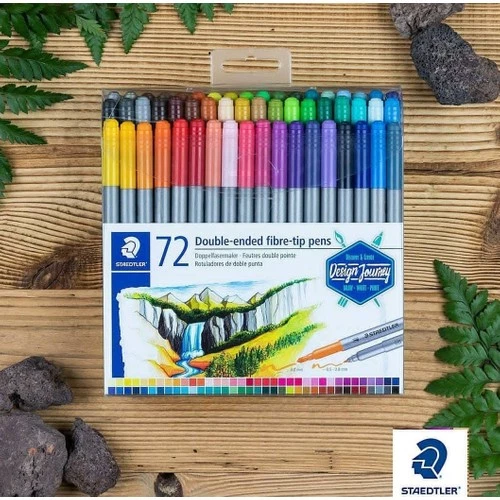 STAEDTLER KECELI KALEM CIFT TARAFLI 72 LI 3200 TB7 - 3