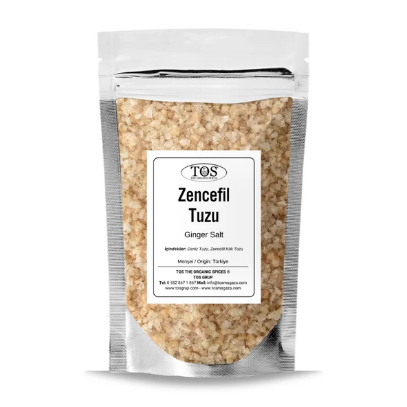 Zencefil Tuzu 500 gr (1. Kalite) Ginger Salt