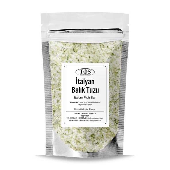 İtalyan Balık Tuzu 2,5 kg (1. Kalite) Italian Fish Salt ürün görseli