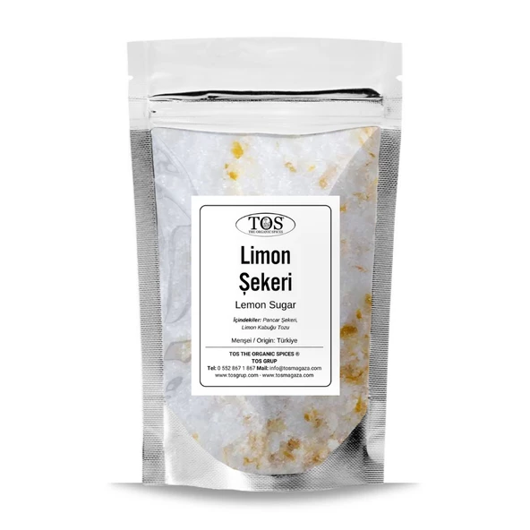 Limon Şekeri 500 gr (1. Kalite) Lemon Sugar