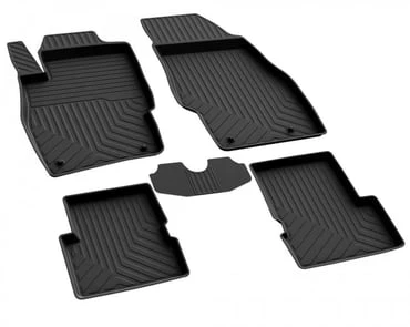 Opel Corsa D Ferrous 4D Havuzlu Kauçuk Paspas 2007 2014 - 1