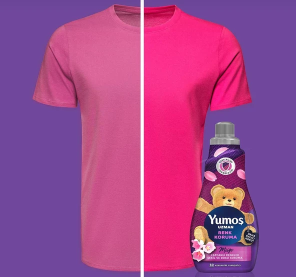 Yumoş Uzman Renk Koruma Konsantre Yumuşatıcı 1200 ml - 6
