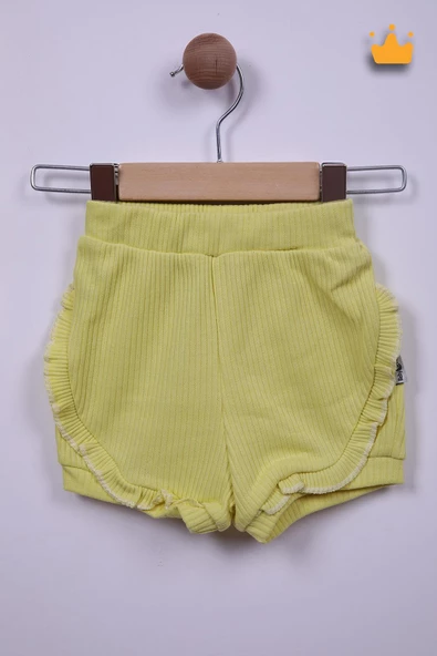 Babyhola %100 Pamuk İp Askılı Badi Şort Takım 3661 - 6