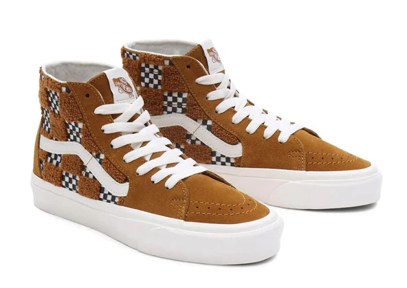 Vans Sk8 Hi Tapered Kadın Günlük Ayakkabı VN0009QP1M71 Kahve