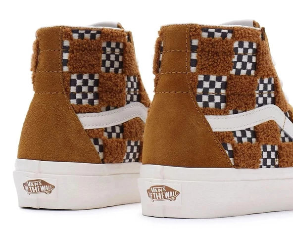 Vans Sk8 Hi Tapered Kadın Günlük Ayakkabı VN0009QP1M71 Kahve - 7