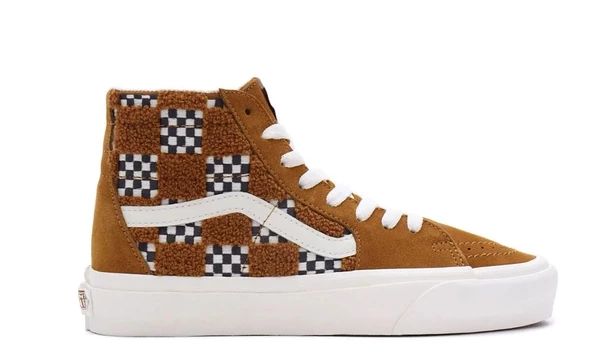 Vans Sk8 Hi Tapered Kadın Günlük Ayakkabı VN0009QP1M71 Kahve - 5