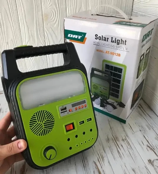 Gold Silver GS-902P Güneş Enerjili Solar Aydınlatma Sistemi - 6