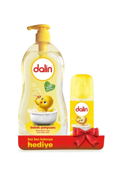 Dalin Bebek Şampuanı 700 ml + Dalin Bıcı Bıcı Kolonya 100 ml