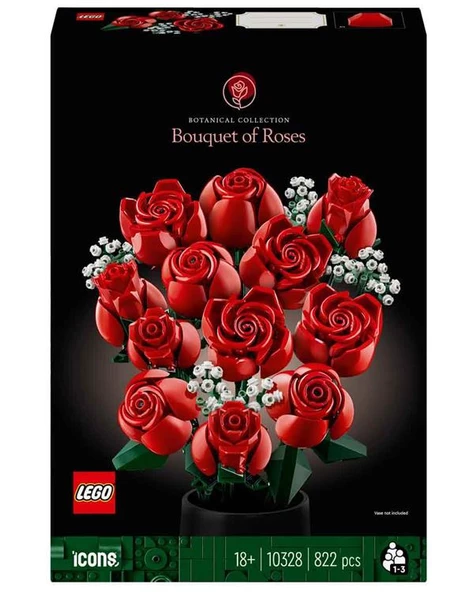 Lego Icons Gül Buketi 10328