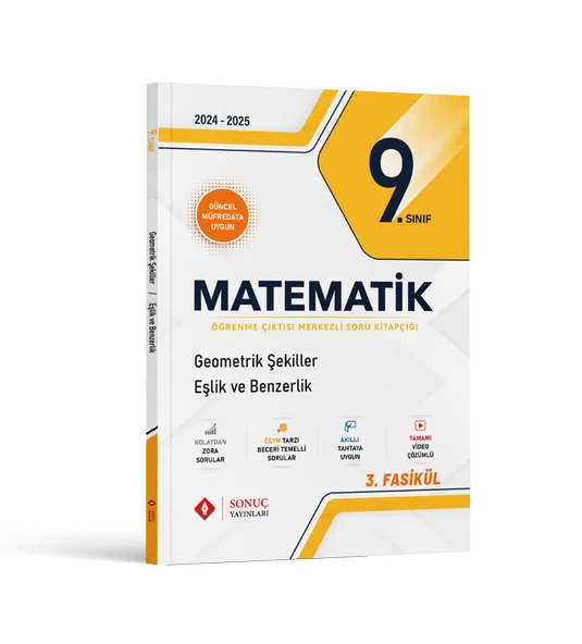 Sonuç 2025 9. Sınıf Matematik Modüller Set Sonuç Yayınları - 4