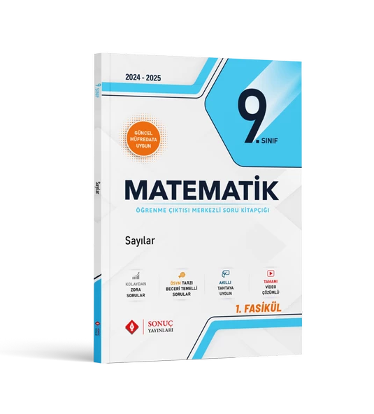 Sonuç 2025 9. Sınıf Matematik Modüller Set Sonuç Yayınları - 2