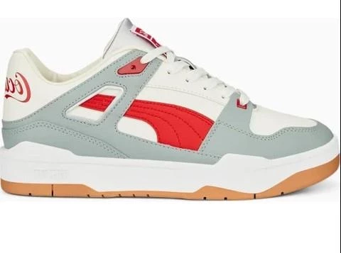 Puma Slipstream Coca Cola Beyaz Unisex Spor Ayakkabı - 2