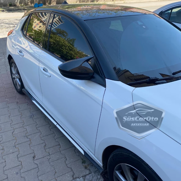 Peugeot 5008 2017 Sonrası Uyumlu Batman Yarasa Ayna Kapağı Piano Black ABS Plastik Sağ Sol Takım - Resim 3