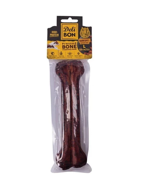 DELİBON DERİ PRES KEMİK 22CM M BOY 1Lİ PAKET BARBEKÜ