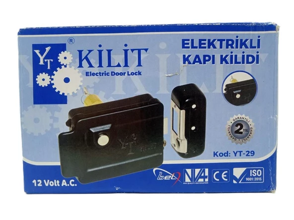 Yt Yt-29 Elektrikli Kapı Kilidi 12V - 7