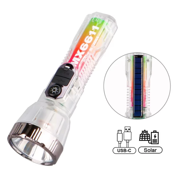 ultra güçlü 3 farklı ışık moduna sahip lityum pilli el feneri - 6