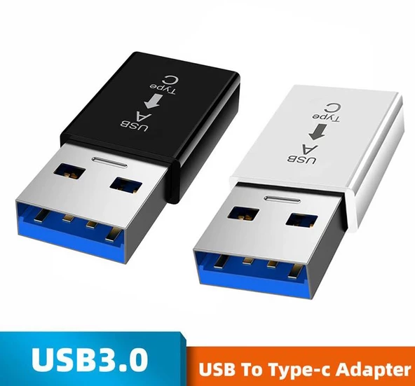 3.0 Type C to Usb Dönüştürücü Mini Otg Çevirici