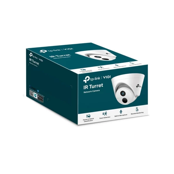 TP-Link VIGI C440I 4mm 4MP IR Dome IP Kamera (1/3",30fps,FHD,H265+,PoE) - 3