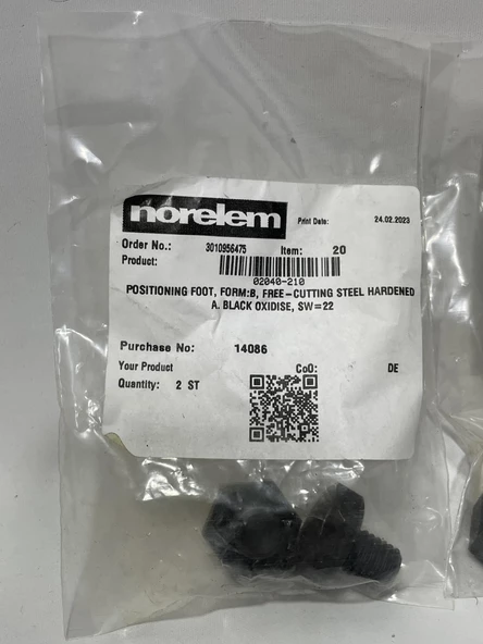 Norelem 02040-210 Konum Ayakları 6 Adet - 3