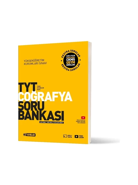 Hız Yayınları TYT Coğrafya Soru Bankası