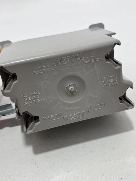Slater S1-18-W Elektrik Priz Montaj Kutusu 110x78x64mm - 6