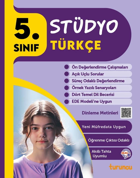 Tudem 2025 5. Sınıf Türkçe Stüdyo Soru Bankası Yeni Müfredat