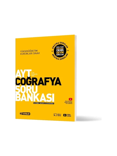 Hız Yayınları AYT Coğrafya Soru Bankası