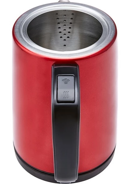 Karaca Tea Break Kırmızı 1650 W Çelik Demlikli Çay Makinesi - 5