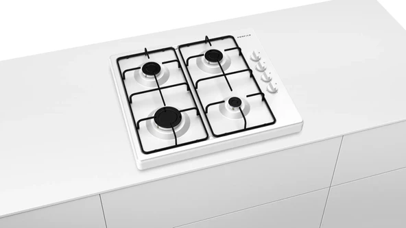 Profilo Ob30p2b82d Beyaz Set Üstü Ocak - 4