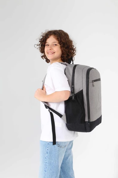 Jordan Air Sırt Çantası Vermont Light Grey Q3142 - Resim 3