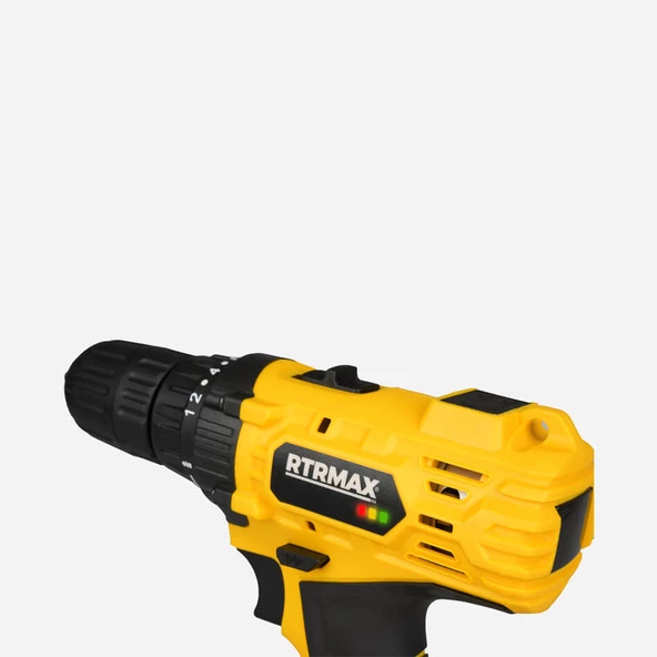 RtrMax Rtm 350 Şarjlı Matkap Li-On 18 V 2 Akülü - 2