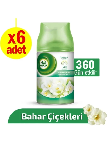 Air Wick Airwick Oda Sprey Yedek Bahar Çiçekleri 6 Adet