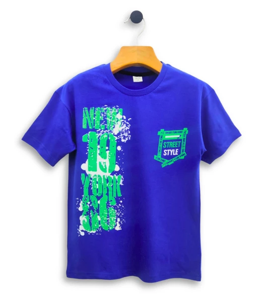 Triliya - Erkek Çocuk Tişört ve Eşofman Altı Takımı Cepli Lüks Ekonomik 3-11 Yaş - 10