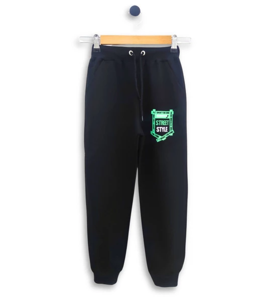 Triliya - Erkek Çocuk Tişört ve Eşofman Altı Takımı Cepli Lüks Ekonomik 3-11 Yaş - 11