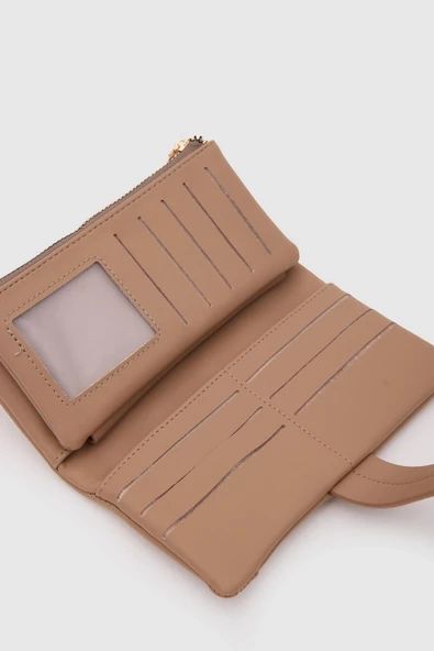 Monalisa Home Kadın İthal Yumuşak Vegan Deri Portföy Cüzdan Nilusa Modeli - 3