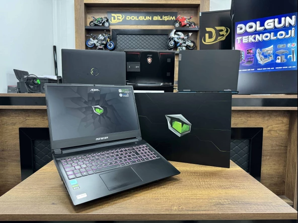 Monster Abra A5 V17.2.1 Intel Core i5 11400H 16GB 512GB SSD RTX3050Ti 15.6" FHD 144Hz W11 (İKİNCİ EL)