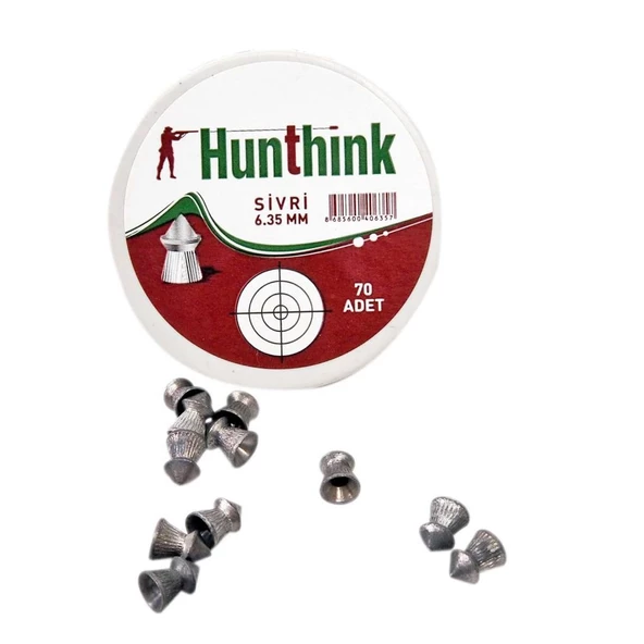 Hunthink 6.35mm Pellet 70 Lİ