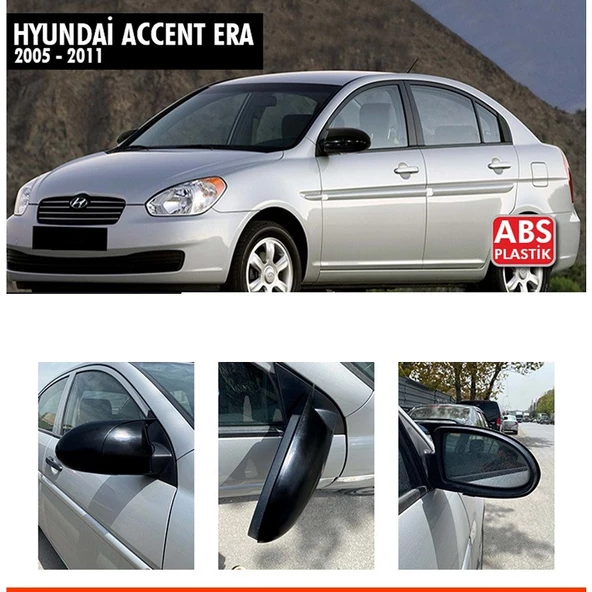 HYUNDAİ ERA 2006-2012 UYUMLU PARLAK SİYAH BATMAN AYNA KAPAĞI