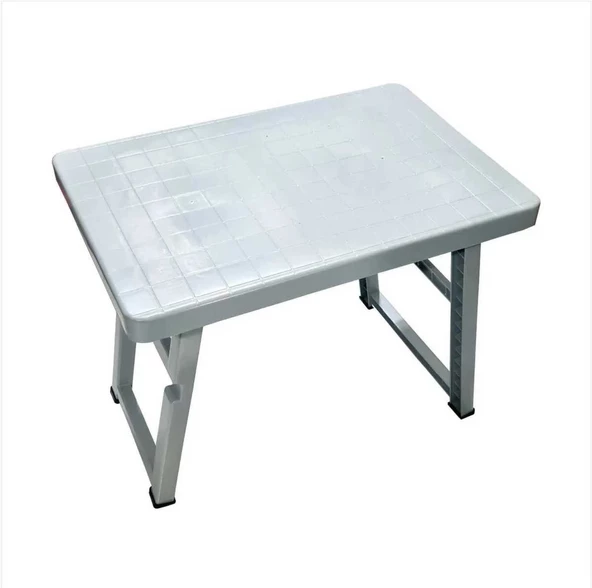 Büyük Açılır Kapanır Ayaklı Portatif Kamp Balkon Bahçe Plaj Havuz Başı Kumsal Piknik Masası Sehpası