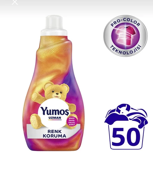 Yumoş Uzman Renk Koruma Çamaşır Yumuşatıcısı 1200 ml