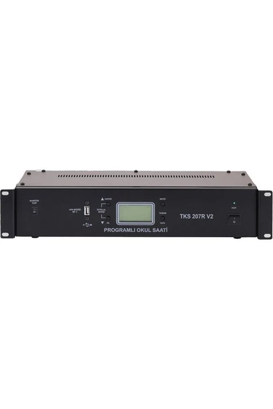 West Sound Tks 207 R V2 Akıllı Okul Zil Saati (Rack Tipi)
