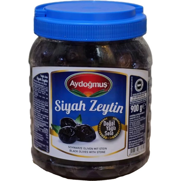 Gemlik Yağlı Sele Siyah Zeytin 700Gr