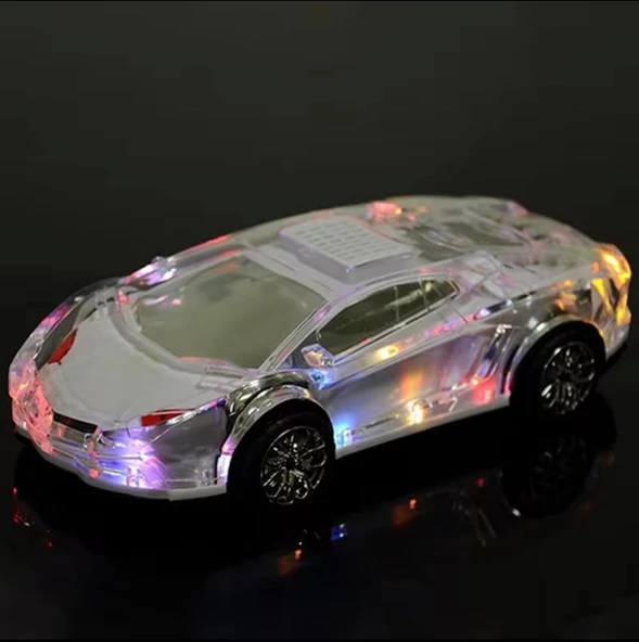Wster  WS-980BT Lamborghini  Araba Radyolu Bluetooth Hoparlör - 5