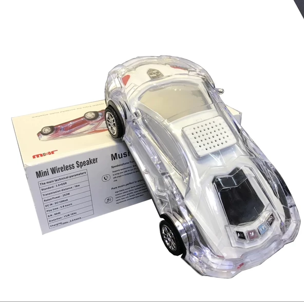 Wster  WS-980BT Lamborghini  Araba Radyolu Bluetooth Hoparlör - 2