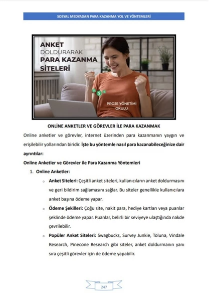 PDF İnternet ve Sosyal Medyadan Nasıl PARA Kazanılır Kitabı? (340 Sayfa-RENKLİ) - 5